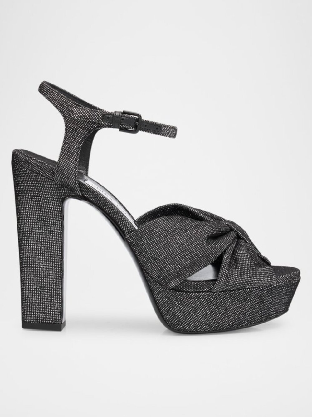 Jimmy Choo Heloise 120 Embossed Platform Sandals 35.5
